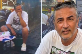 Ünlü şarkıcı Çelik'i pazarda gören gözlerine inanamadı! Tezgahı açtı, banyo lifi sattı 4 celik