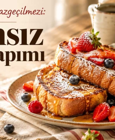 Kahvaltıların vazgeçilmezi: Fransız tostu yapımı 9 fransiz-tostu