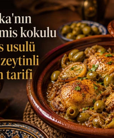 Kuzey Afrika'nın lezzetli klasiği: Fas usulü zeytinli limonlu tavuk 9 tavuk-tajin