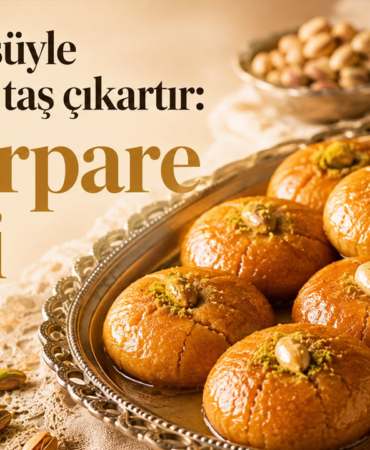 Tam ölçüsüyle pastaneye taş çıkartır: Şekerpare tarifi 9 sekerpare